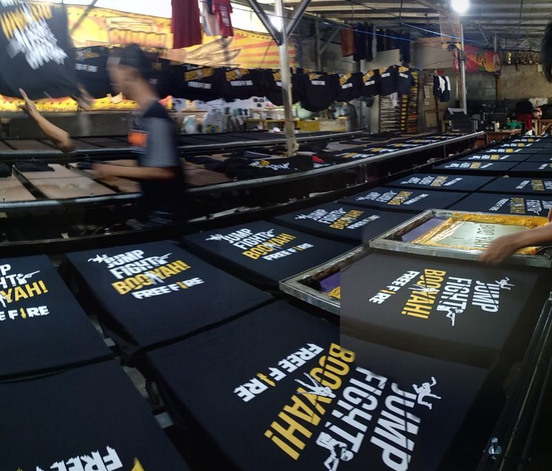 kaos sablon satuan cepat